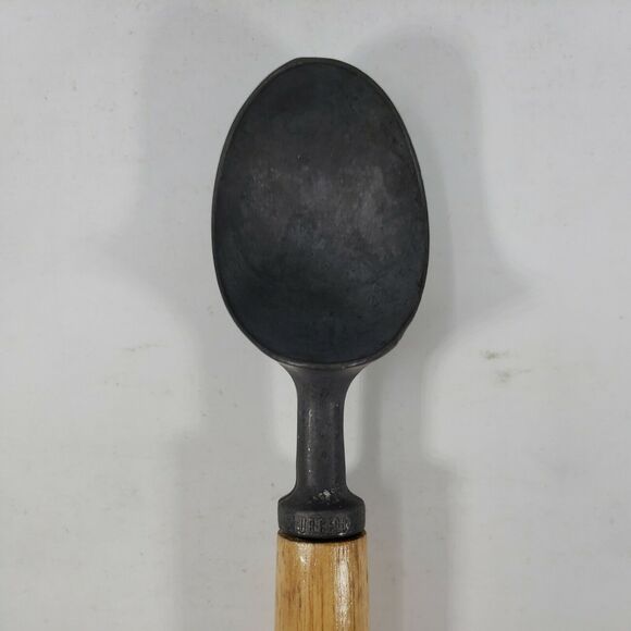 Ice Cream Scoop Sourceline Vintage Turned Wood Handle Made in Taiwan Collectible - Picture 2 of 12
